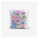 Súprava 4 dekoratívnych obliečok na vankúše Minimalist Cushion Covers Purple Pink, 45 x 45 cm