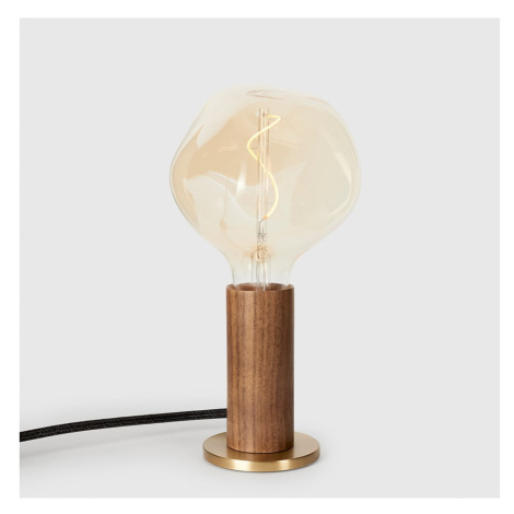 Hnedá stmievateľná stolová lampa (výška 26 cm) Knuckle – tala