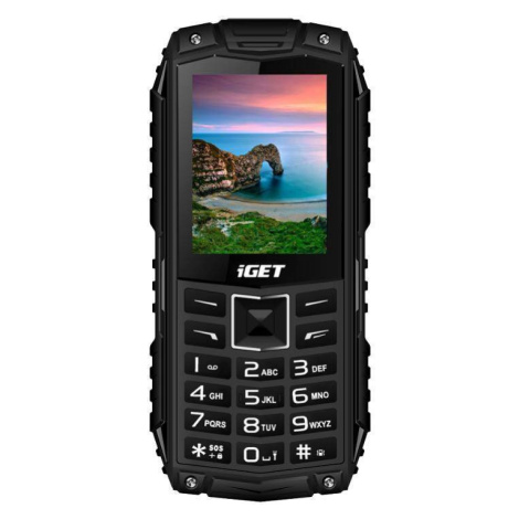 iGET Defender D10, Dual SIM, čierny