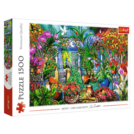 Trefl Puzzle 1500 - Tajomná záhrada