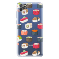 Odolné silikónové puzdro iSaprio - Sushi Pattern - Honor 9S