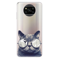 Odolné silikónové puzdro iSaprio - Crazy Cat 01 - Xiaomi Poco X3 Pro / X3 NFC