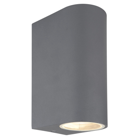 GLOBO Vonkajšie svietidlo VERONIKA čirá/antracitová GU10 35 W 68 x 152 x 92 mm