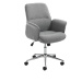 Sivá kancelárska stolička Tomasucci Dony, výška 100 cm