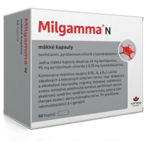 MILGAMMA N 50 kapsúl