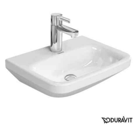 Umývadielko Duravit Durastyle 45x33,5 cm otvor pre batériu uprostred, bez prepadu 0708450000