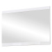 Sconto Zrkadlo FELINO biela, šírka 92 cm