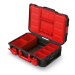 Sada kufrů na nářadí 3 ks XEBLOCCK PRO 54,6 x 38 x 87 cm černo-červená