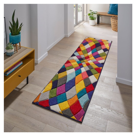 Běhoun Spectrum Rhumba Multi - 66x300 cm Flair Rugs koberce