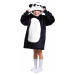 Cozy Noxxiez CH306 Panda - hrejivá televízna mikinová deka s kapucňou pre deti 3-6 rokov