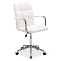 Kancelárska stolička Q-022 Biela,Kancelárska stolička Q-022 Biela