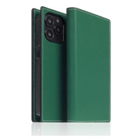 SLG Design puzdro D6 Hybrid Grain Case pre iPhone 14 Pro - Sea Green