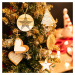 Vianočné závesné dekorácie SCANDI 8 ks mix druhov prírodný