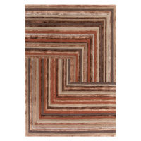 Vlnený koberec v tehlovej farbe 160x230 cm Network Terracotta – Asiatic Carpets