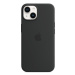 APPLE iPhone 14 silikónové púzdro s MagSafe - Midnight