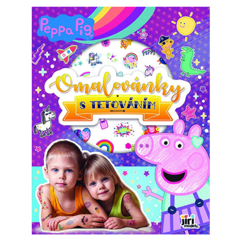 Jiri Models Omaľovánky s tetovaním Peppa Pig