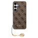 Guess 4G Charms Zadný Kryt pre Samsung Galaxy S24+ Brown