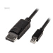 PREMIUMCORD Mini DisplayPort - DisplayPort V1.2 pripojovací kábel M/M 3 m