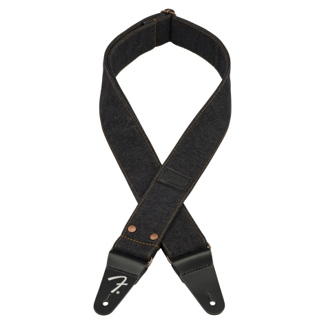 Fender Wrangler Denim Strap Black