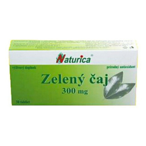 NATURICA Zelený čaj 300 mg 30 tabliet