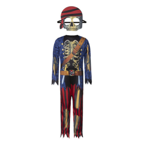Chlapčenský halloweensky kostým (110/116 (4 – 6 rokov), pirát)