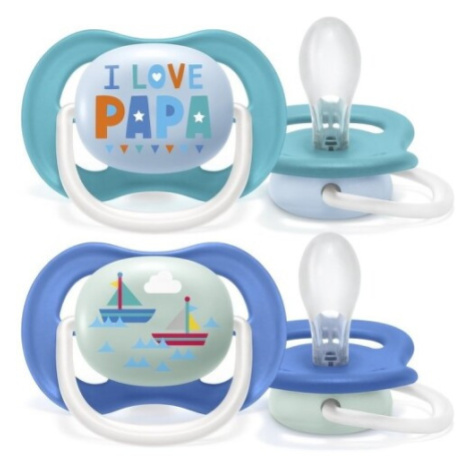 AVENT Cumlik 6-18m ultra air text chlapec 2 kusy