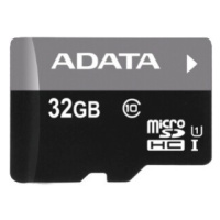 ADATA MicroSDHC karta 32GB UHS-I Class 10 + SD adaptér, Premier