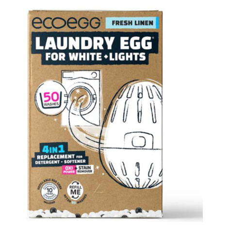 ECOEGG Vajíčko na pranie na bielu bielizeň Svieža bavlna na 50 pracích cyklov