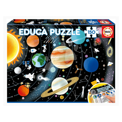 Puzzle Planéta Educa 150 dielov od 6 rokov