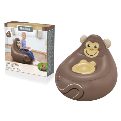 Bestway Nafukovacie kreslo Monkey 72 x 72 x 64 cm Bestway 75116