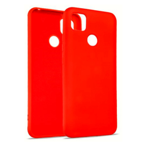 Silikónové puzdro na Xiaomi Redmi 10C/Poco C40 Silicone TPU červené