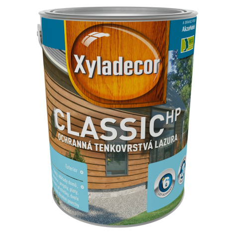 Xyladecor Ochranná tenkovrstvová lazúra Classic HP orech 5 l