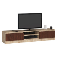 TV stolík Ronon 160 cm sonoma/wenge