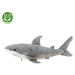 Plyšový žralok biely 51 cm ECO-FRIENDLY