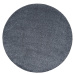 Kusový koberec Apollo Soft antra kruh - 60x60 (průměr) kruh cm Vopi koberce