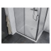 MEXEN/S - Apia sprchovací kút posuvný 110x80, sklo transparent, chrom + vanička 840-110-080-01-0
