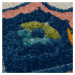 Modrý vonkajší koberec 200x290 cm Beach Floral – Flair Rugs