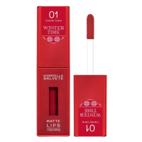 GABRIELLA SALVETE Winter Time Rúž Matte 01 Candy Cane 4,5 ml