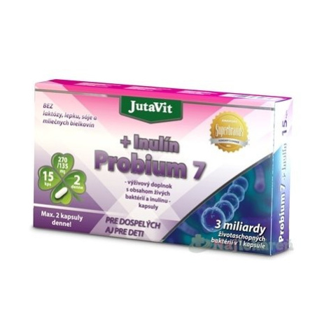 JutaVit Probium 7 + Inulín 15 ks