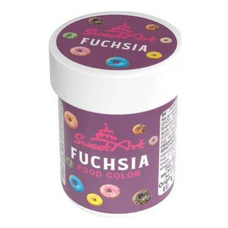 SweetArt gélová farba Fuchisa (30 g) - dortis - dortis