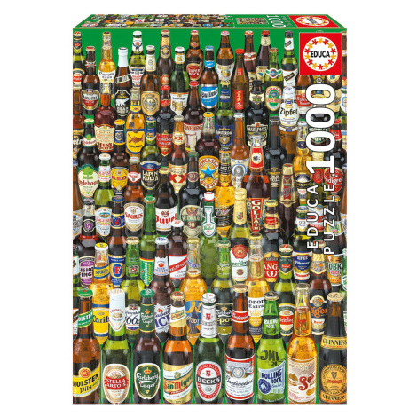 Educa Puzzle Beers 1000 dielikov 12736 farebné