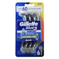 GILLETTE BLUE 3 COMFORT - 6KS