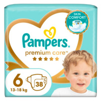 PAMPERS Premium Care S6, 13+kg 38 ks