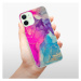 Odolné silikónové puzdro iSaprio - Purple Ink - iPhone 12 mini