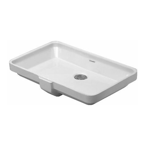 Umývadlo Duravit 56x35 cm, bez otvoru pre batériu 0316530000