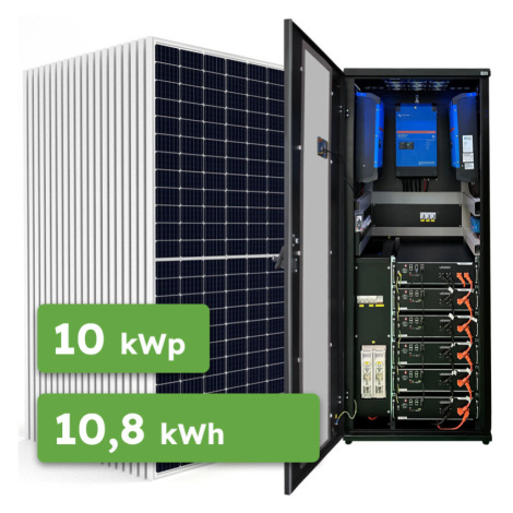 Ecoprodukt Hybrid Victron 9,84kWp 10,8kWh 3-fáz RACK predpripravený solárny systém