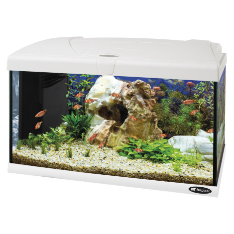 Ferplast Capri 60 LED akvarijný set biely 60 x 315 x 395 cm