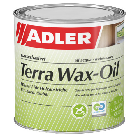 ADLER TERRA WAX-OIL - Ekologický voskový olej na drevo v interiéri ST 13/4 - luftschloss 0,75 L