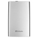 VERBATIM Store 'n' Go HDD 1TB USB 3.0 strieborný