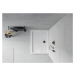 MEXEN/S - Flat sprchová vanička obdĺžniková slim 100 x 90, biela + čierny sifón 40109010B